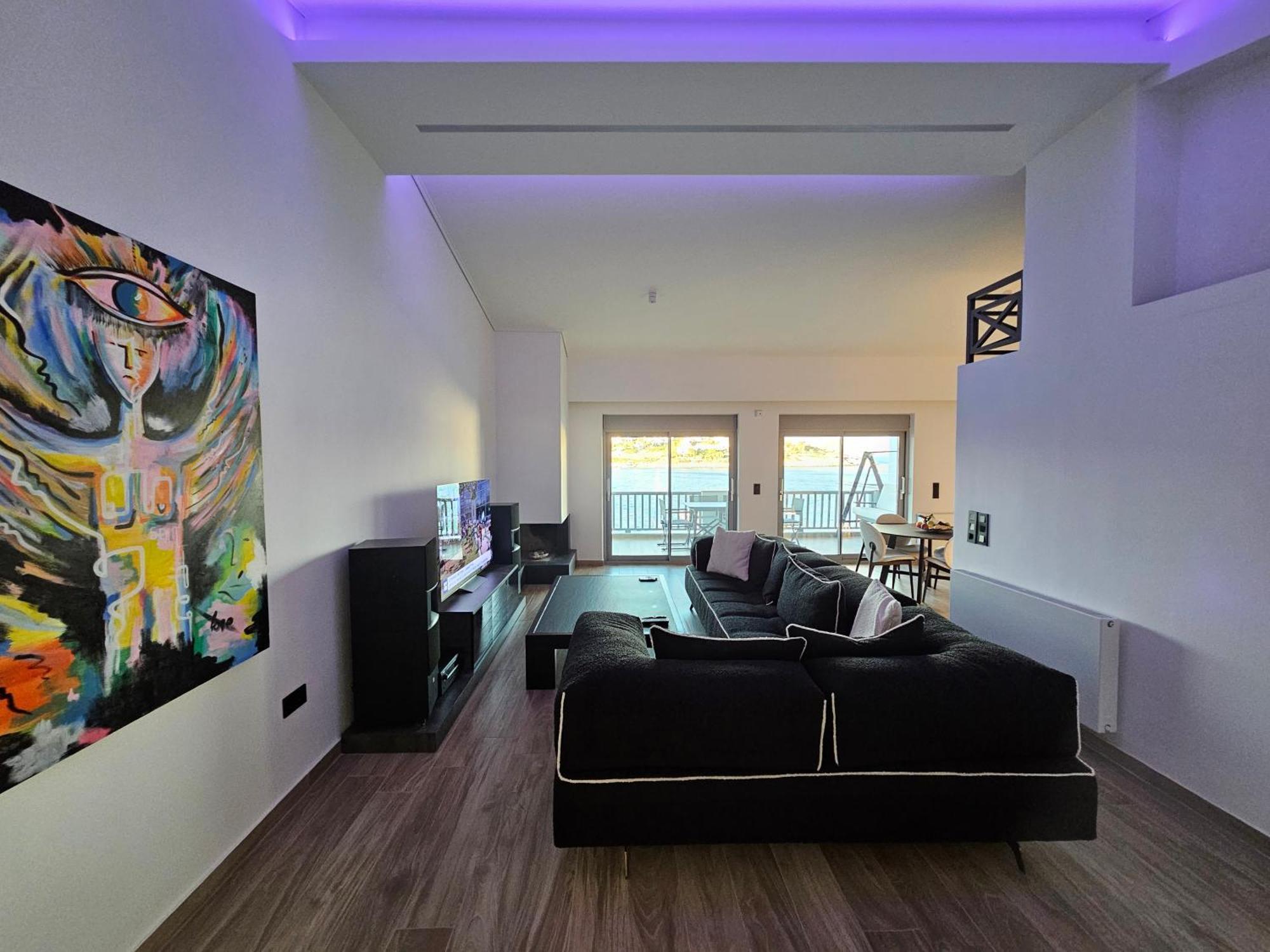 Sounio - Waterfront Luxury Spa Villa Pounta Zeza 170 Sqm On Private Beach Kap Kap Sounion Exterior foto